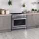 Cosmo Commercial-Style 36'' 3.8 cu. ft. Single Oven Dual Fuel Range with 8 Function Convection Oven in Stainless Steel F965 - Image 2