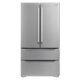 Cosmo 22.5 cu. ft. 4-Door French Door Refrigerator with Pull Handle in Stainless Steel, Counter Depth COS-FDR225RHSS-G