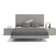 J&M Furniture Faro Queen Size Bed in Grey 17868-Q
