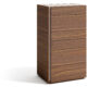 J&M Furniture Faro Chest in Walnut 17862-C