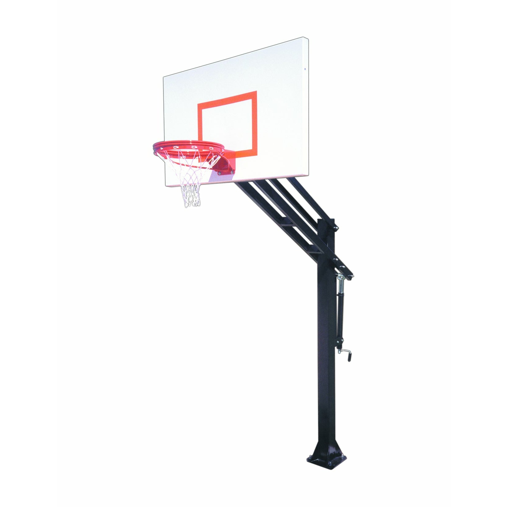 images First Team Force Extreme In Ground Adjustable Basketball System - Image 1