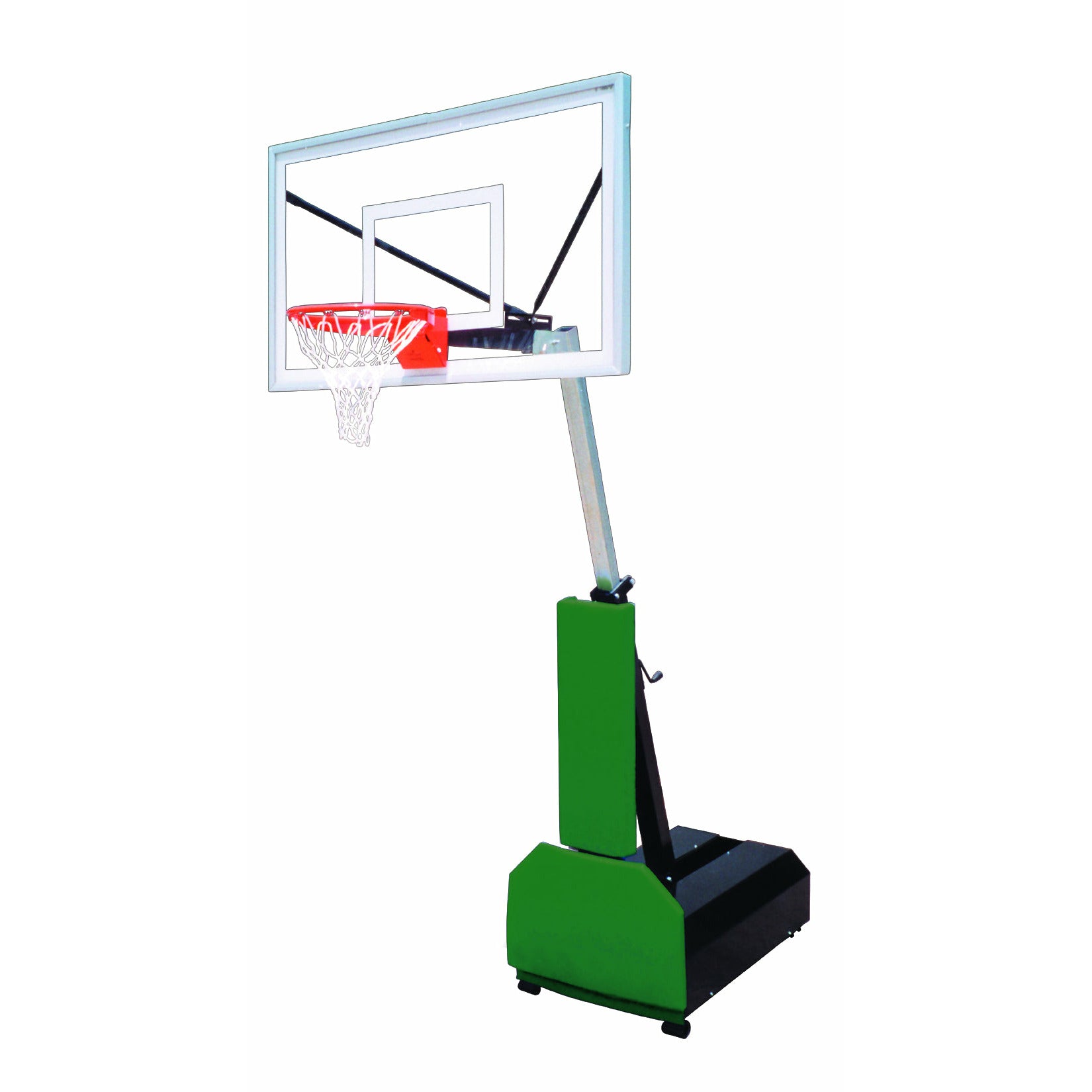 images First Team Fury Select Portable Basketball System - Image 1