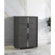 J&M Furniture Giulia Chest in Matte Gray SR11-203