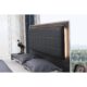 J&M Furniture Giulia Queen Bed in Matte Grey SR08-203Q - Image 2
