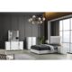 J&M Furniture Giulia King Bed in White SR08-101K - Image 3