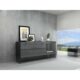 J&M Furniture Cloud Buffet in Grey High Gloss 176971-HG-B-G