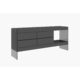 J&M Furniture Cloud Buffet in Grey High Gloss 176971-HG-B-G - Image 3