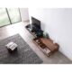 J&M Furniture CE Hudson TV Base in Walnut & Black 17475-WB - Image 6