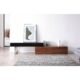 J&M Furniture CE Hudson TV Base in Walnut & Black 17475-WB - Image 9