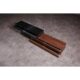 J&M Furniture CE Hudson TV Base in Walnut & Black 17475-WB - Image 5