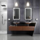 Krugg Icon 18'' X 30 LED Bathroom Mirror with Dimmer and Defogger Lighted Vanity Mirror - Image 4