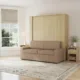 Queen Size Murphy bed with Couch & two Nightstands | Inovabed - Image 2