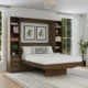 Queen Size Murphy Bed with Table and Side Cabinets | Inovabed - Image 56