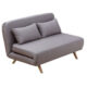 J&M Furniture Premium Sofa Bed JK037-2 in Beige Fabric 17922 - Image 2