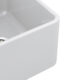 LaToscana 36" Reversible Fireclay Farmhouse Sink in White LTW3619W - Image 3