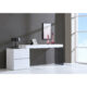 J&M Furniture Mia Modern Office Desk 180751
