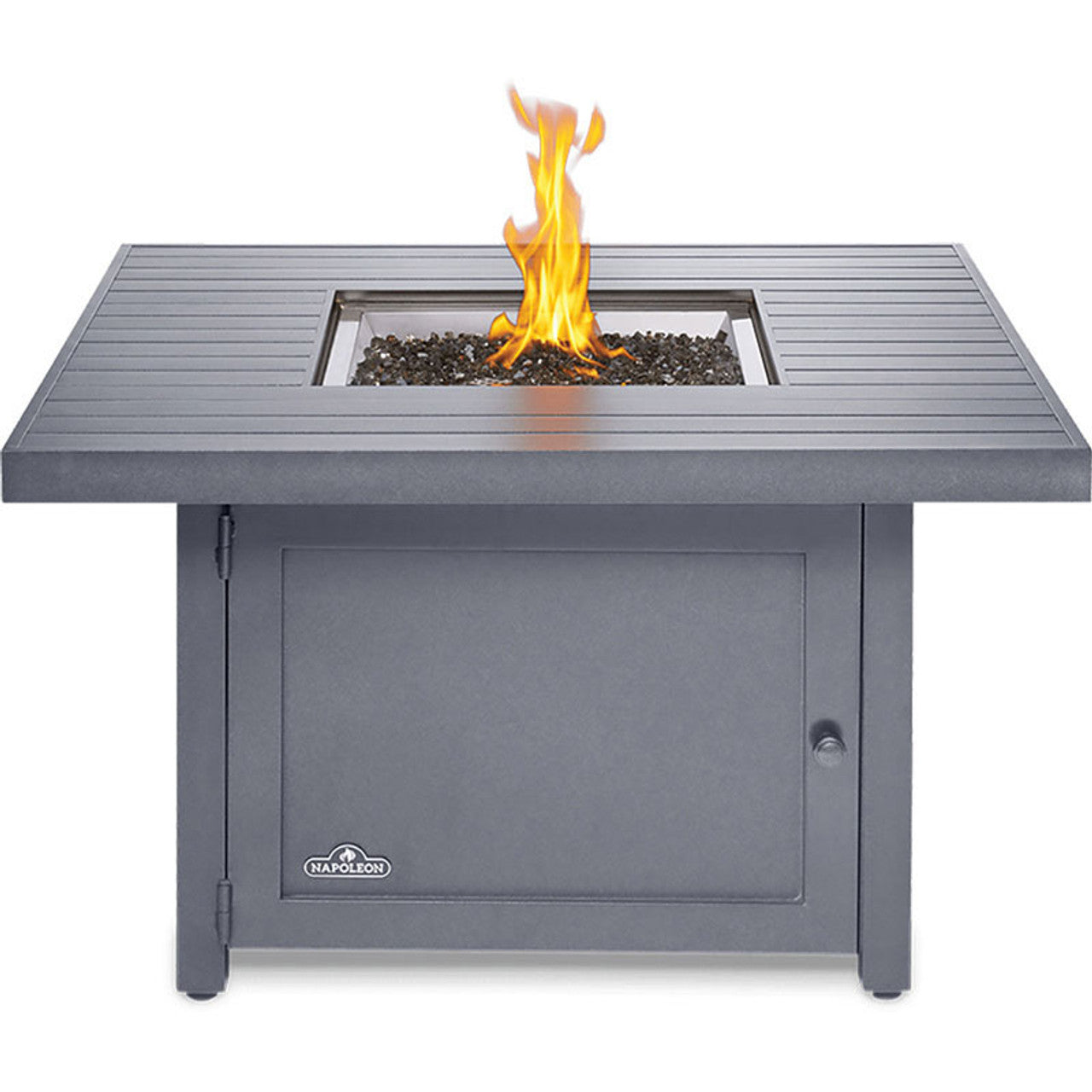 images Napoleon Hamptons Square Propane Patioflame Fire Pit Table - HAMP2-GY - Image 1
