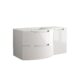 LaToscana Oasi 43" Vanity With Right Side Cabinet OA43OPT2S - Image 4