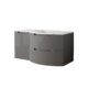 LaToscana Oasi 43" Vanity With Left Side Cabinet OA43OPT3G - Image 6