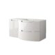 LaToscana Oasi 43" Vanity With Left Side Cabinet OA43OPT3G - Image 4