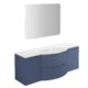 LaToscana Oasi 57" Vanity With Both Side Cabinets OA57OPT4W - Image 8