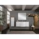 LaToscana Oasi 57" Vanity With Both Side Cabinets OA57OPT4W