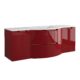 LaToscana  Oasi 67" Vanity With Both Side Cabinets OA67OPT4G - Image 5