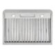 Cosmo 30" Ducted Under Cabinet Range Hood in Stainless Steel with Push Button Controls, LED Lighting and Permanent Filters COS-QB75 - Image 6