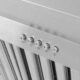 Cosmo 30" Ducted Under Cabinet Range Hood in Stainless Steel with Push Button Controls, LED Lighting and Permanent Filters COS-QB75 - Image 8