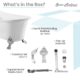 Swiss Madison Caché Single Acrylic Bathtub SM-FB585CBG - Image 23
