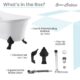 Swiss Madison Caché Single Acrylic Bathtub SM-FB585CBG - Image 33