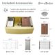 Swiss Madison Tourner 33" x 22" Stainless Steel, Single Basin, Farmhouse Sink Kitchen Workstation with Apron in Rose Gold - SM-KS28RG - Image 24