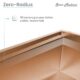Swiss Madison Tourner 33" x 22" Stainless Steel, Single Basin, Farmhouse Sink Kitchen Workstation with Apron in Rose Gold - SM-KS28RG - Image 9