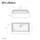 Swiss Madison Tourner 33" x 22" Stainless Steel, Single Basin, Farmhouse Sink Kitchen Workstation with Apron in Rose Gold - SM-KS28RG - Image 27