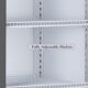 Kings Bottle Double Sliding Door Display Beverage Cooler Refrigerator G1000 - Image 3