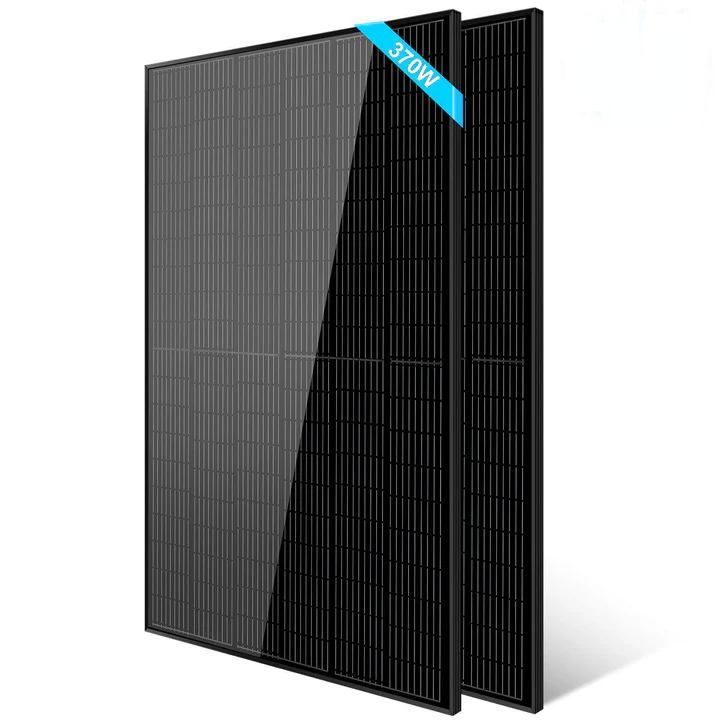 images SunGoldPower 370W Mono Black Solar Panel SG-370WMB - Image 1