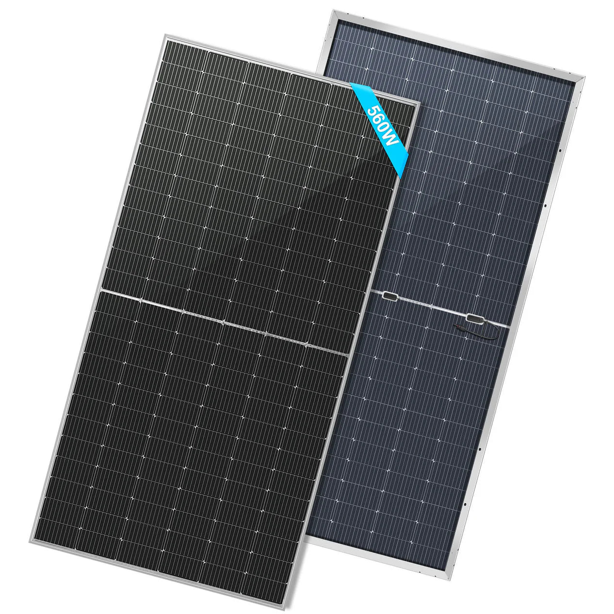 images SunGoldPower 560 Watt Bifacial PERC Solar Panel SG-560WBG - Image 1