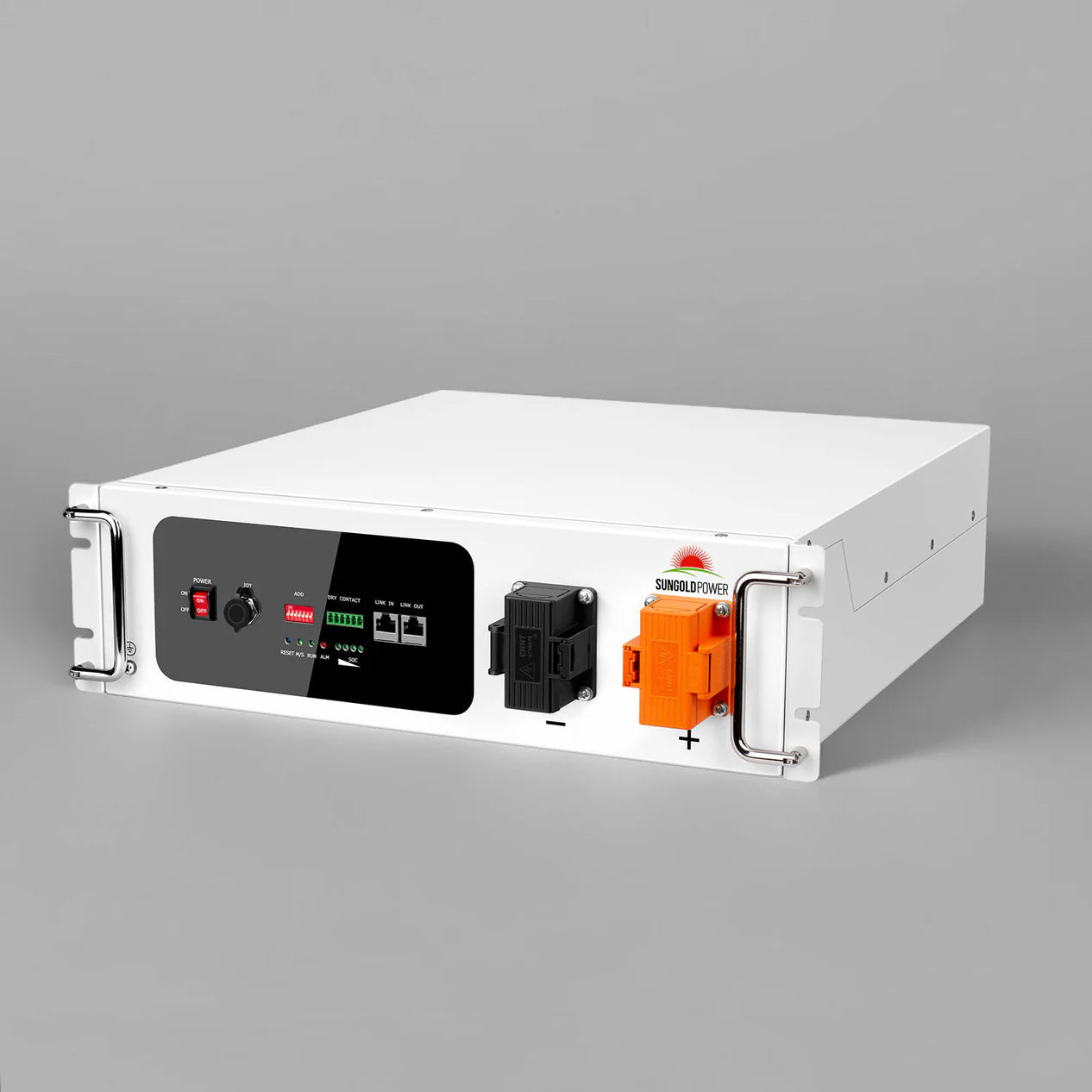 images SunGoldPower Server Rack 48V 100AH Lithium Battery Self-Heating SGH48100T - Image 1