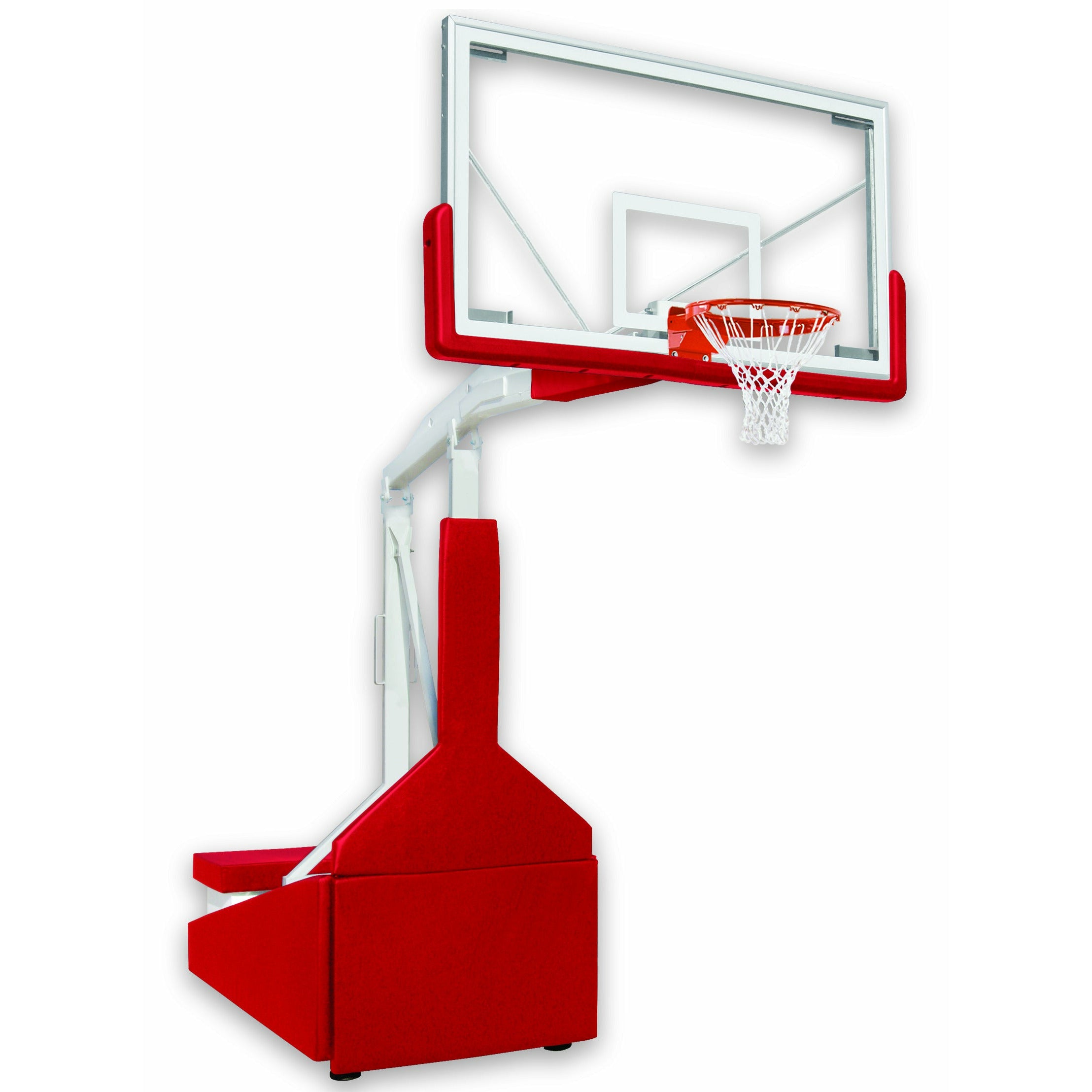 images First Team Tempest Triumph Portable Basketball System With Official Glass Backboard - Image 1