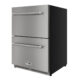 Thor Kitchen 24" Indoor Outdoor Refrigerator Drawer in Stainless Steel TRF2401U - Image 4