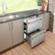 Thor Kitchen 24" Indoor Outdoor Refrigerator Drawer in Stainless Steel TRF24U - Image 2