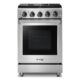 Thor Kitchen 24'' Freestanding  Gas Range in Stainless Steel LRG2401U