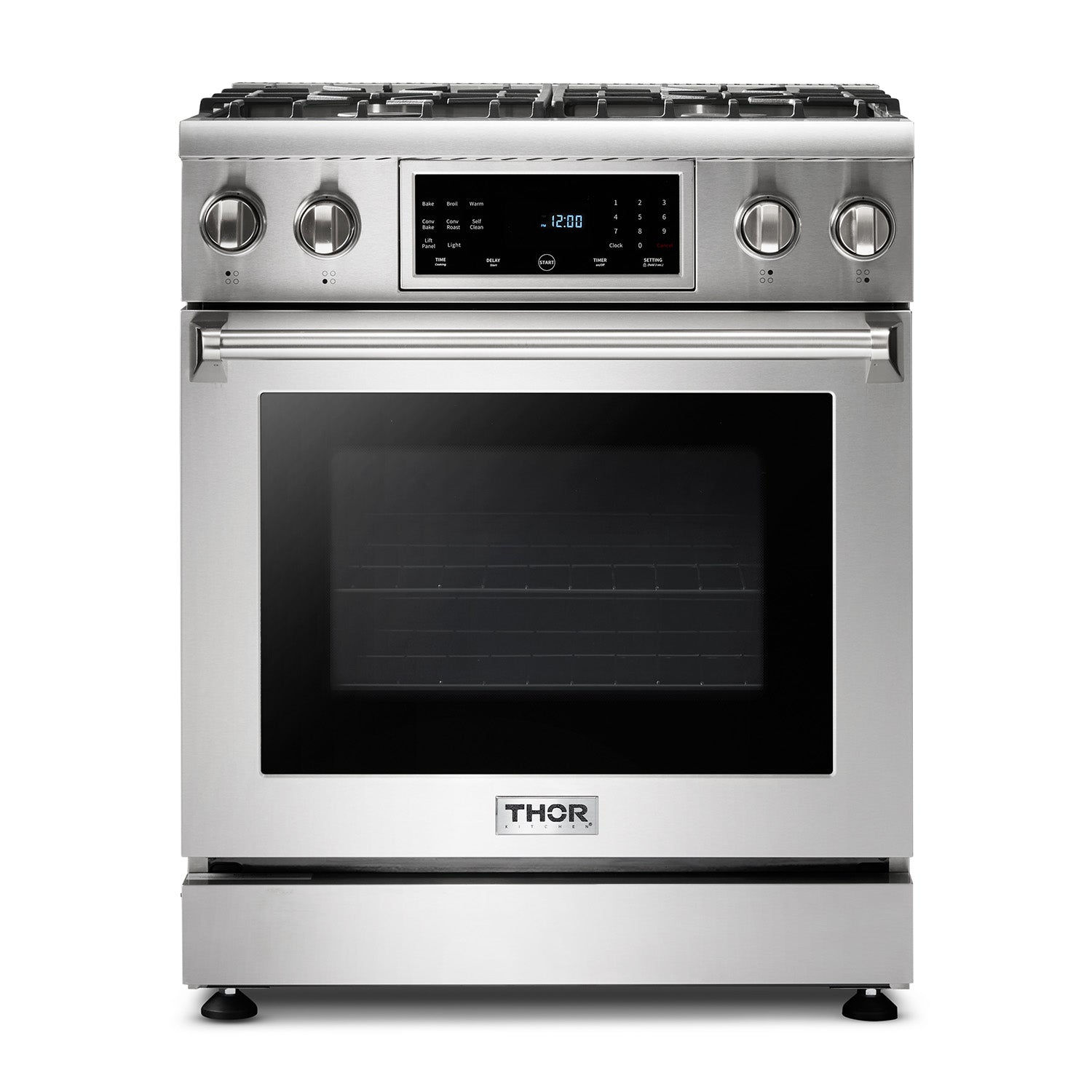 images Thor Kitchen 30" Tilt Panel Professional Gas Range TRG3001 - Image 1