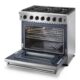 Thor Kitchen 36” Gas Range in Stainless Steel LRG3601U - Image 2