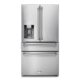 Thor Kitchen 36" Professional French Door Refrigerator with Ice and Water Dispenser TRF3601FD