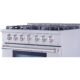 Thor Kitchen 36" Professional Liquid Propane Gas Range in Stainless Steel HRG3618ULP - Image 7