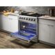 Thor Kitchen 36" Professional Liquid Propane Gas Range in Stainless Steel HRG3618U - Image 5