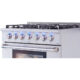 Thor Kitchen 36" Professional Liquid Propane Gas Range in Stainless Steel HRG3618U - Image 8