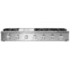 Thor Kitchen 48" Professional Gas Range top in Stainless Steel HRT4806U - Image 8