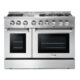 Thor Kitchen 48"Professional Dual Fuel Gas Range in Stainless Steel HRD4803U - Image 2